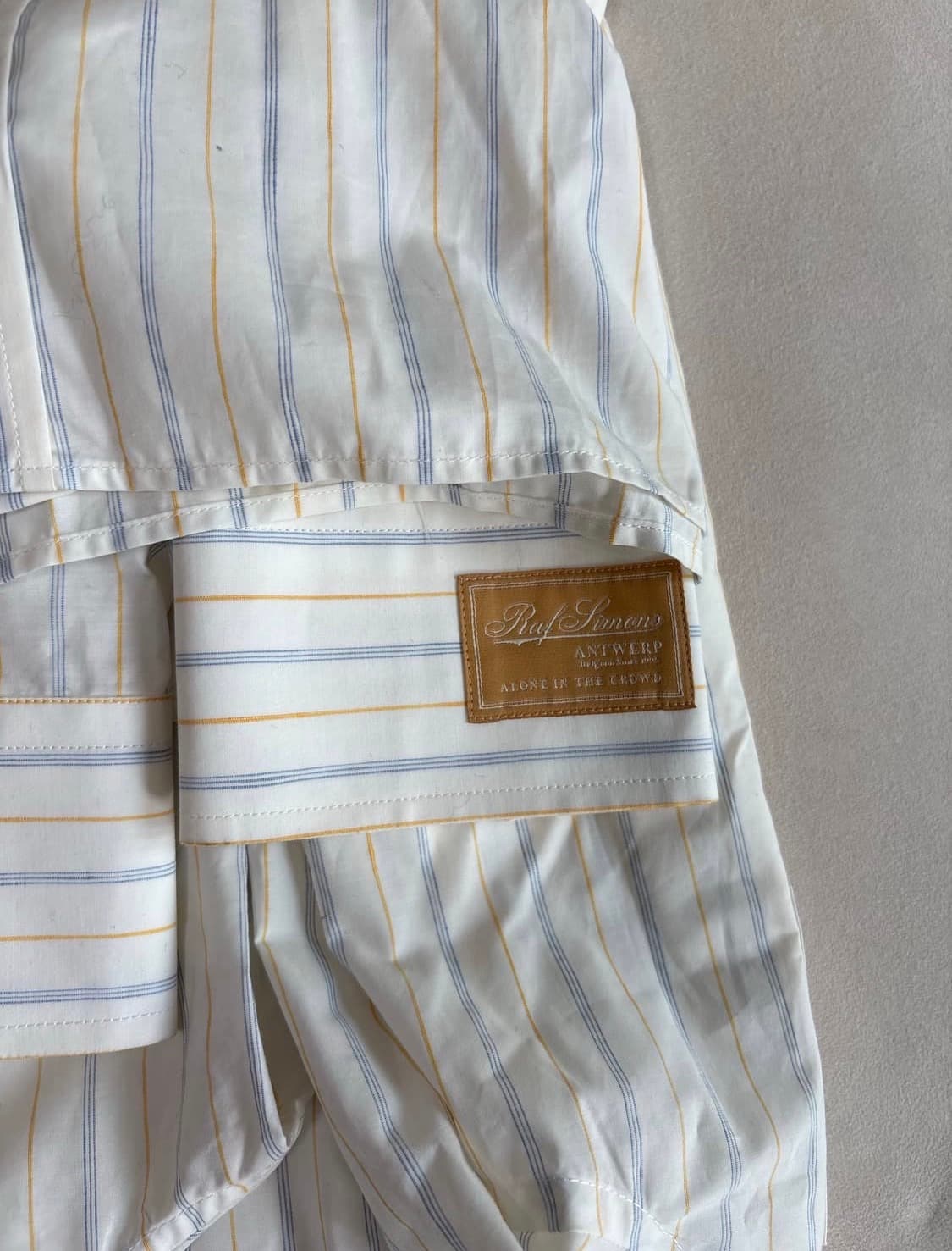 [50] 라프시몬스 스트라이프 셔츠 상품이미지3