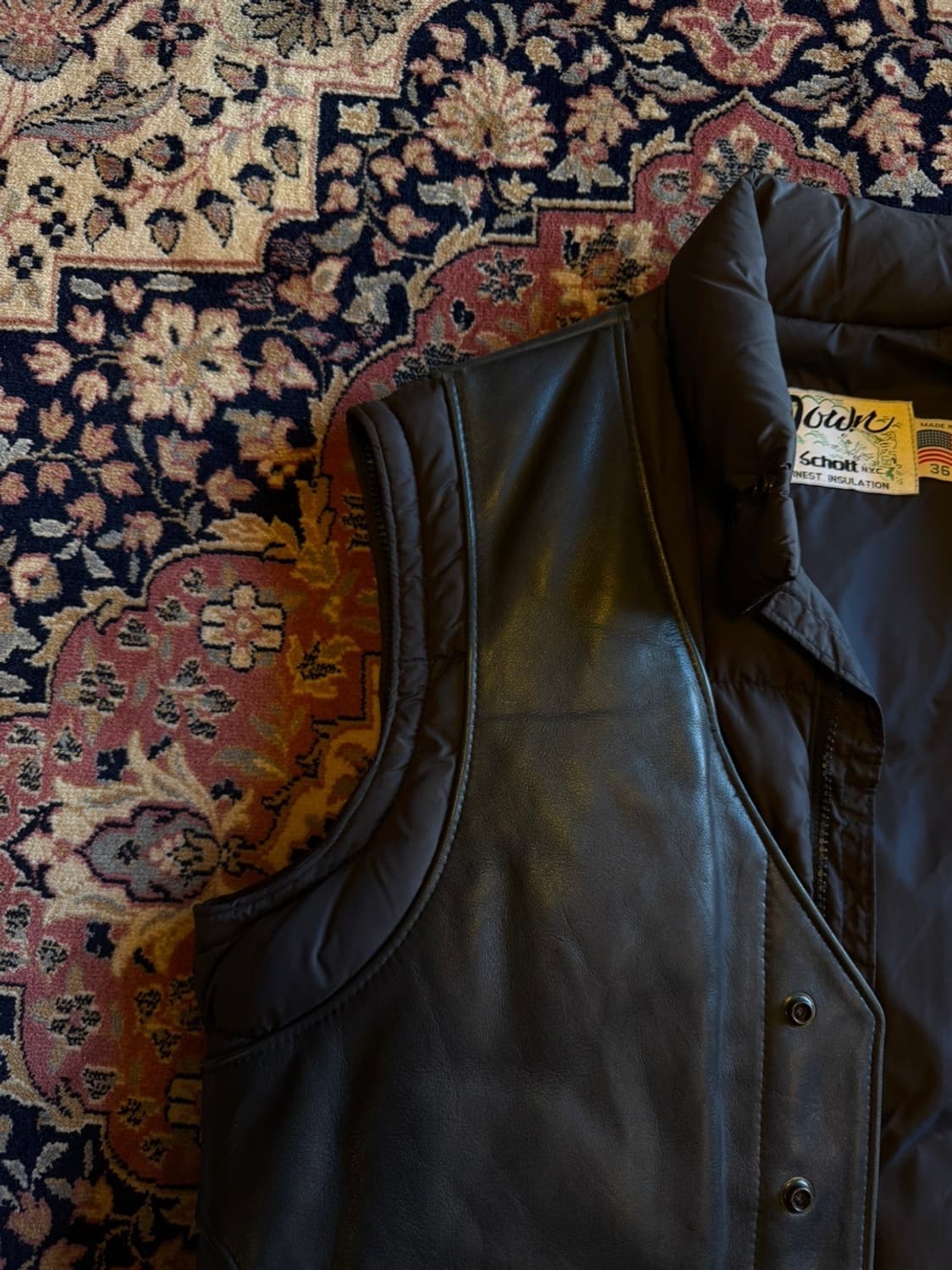 쇼트 구스다운 패딩베스트 남성100 상품이미지4