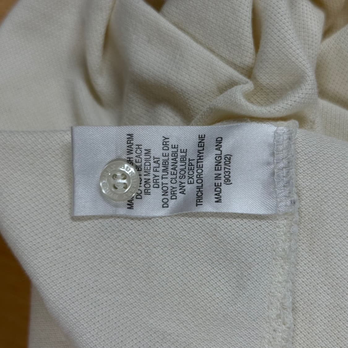 [해외M] 버버리 런던 아이보리 체크 카라 반팔 폴로티 상품이미지8