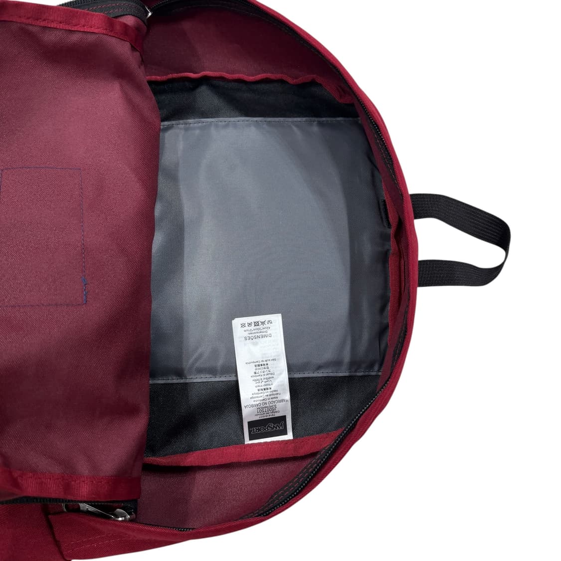 잔스포츠 빈티지 슈퍼브레이크 버건디 레드 백팩 가방 상품이미지4