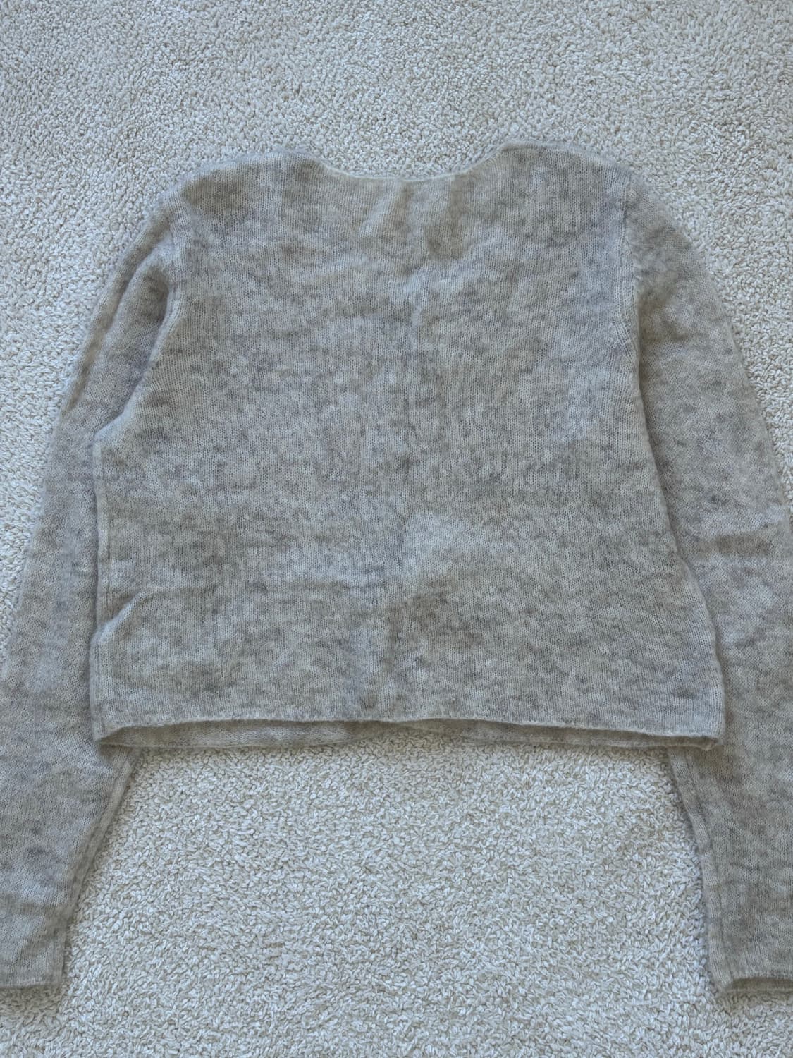 [인더바즈] 울 버튼 가디건 (아이보리) 상품이미지5