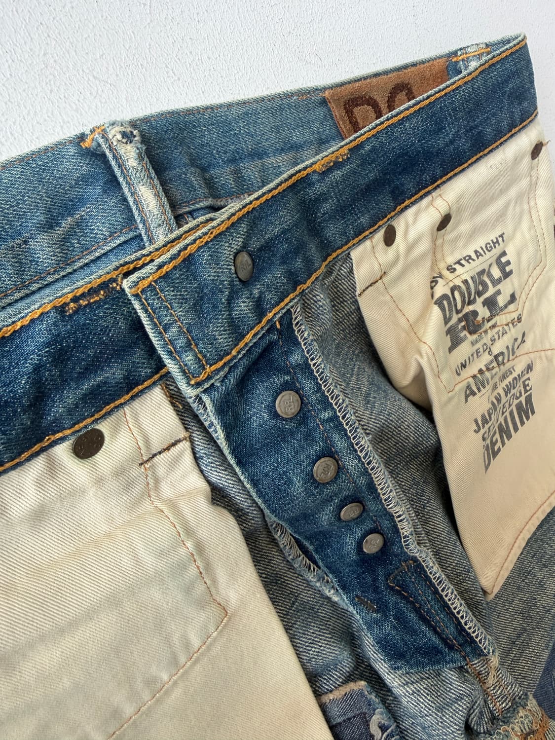 RRL Low straight selvedge jean.  상품이미지7