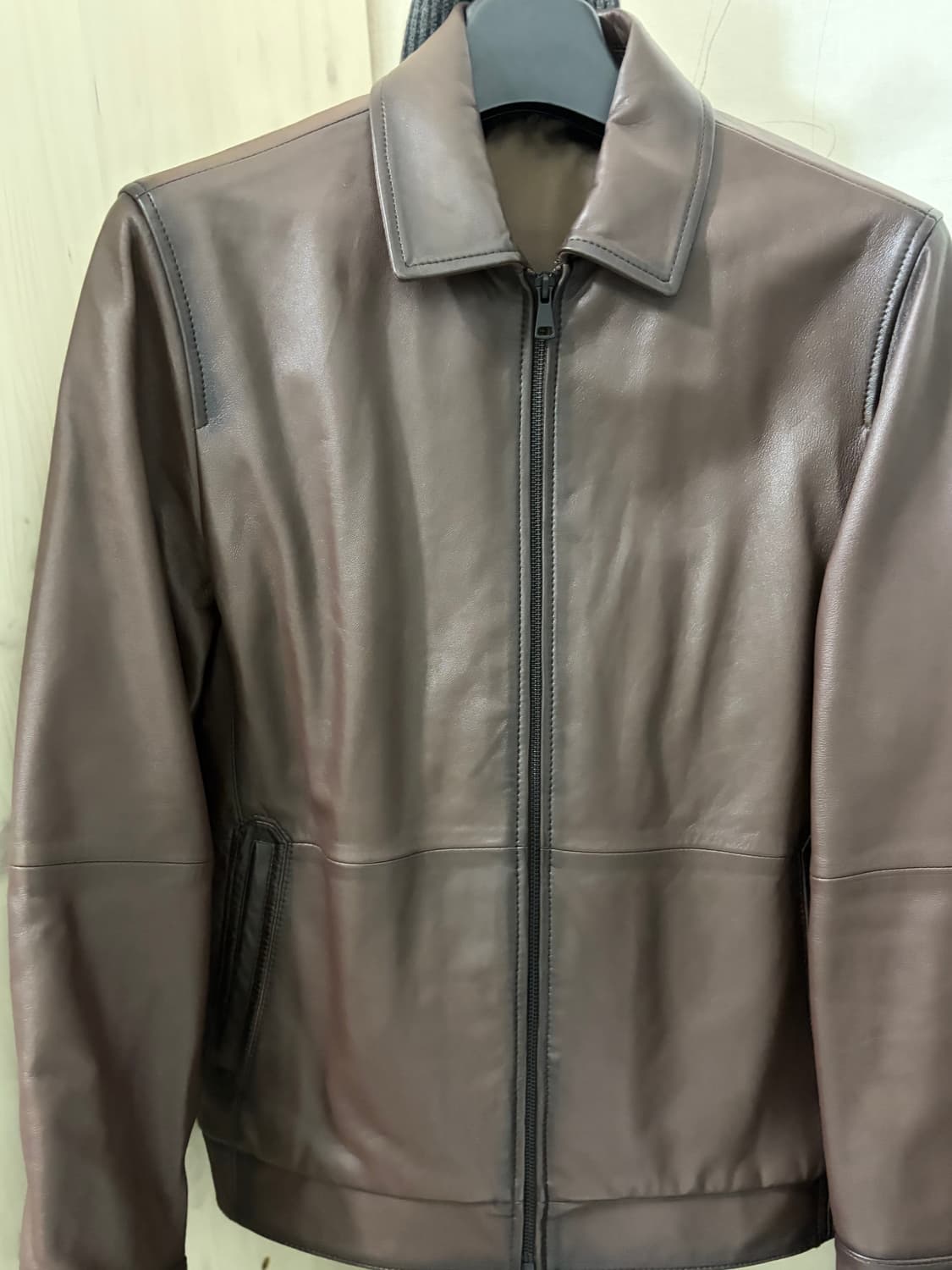 LESSGETMORE(레스겟모어) Lamb Skin Jacket 상품이미지1