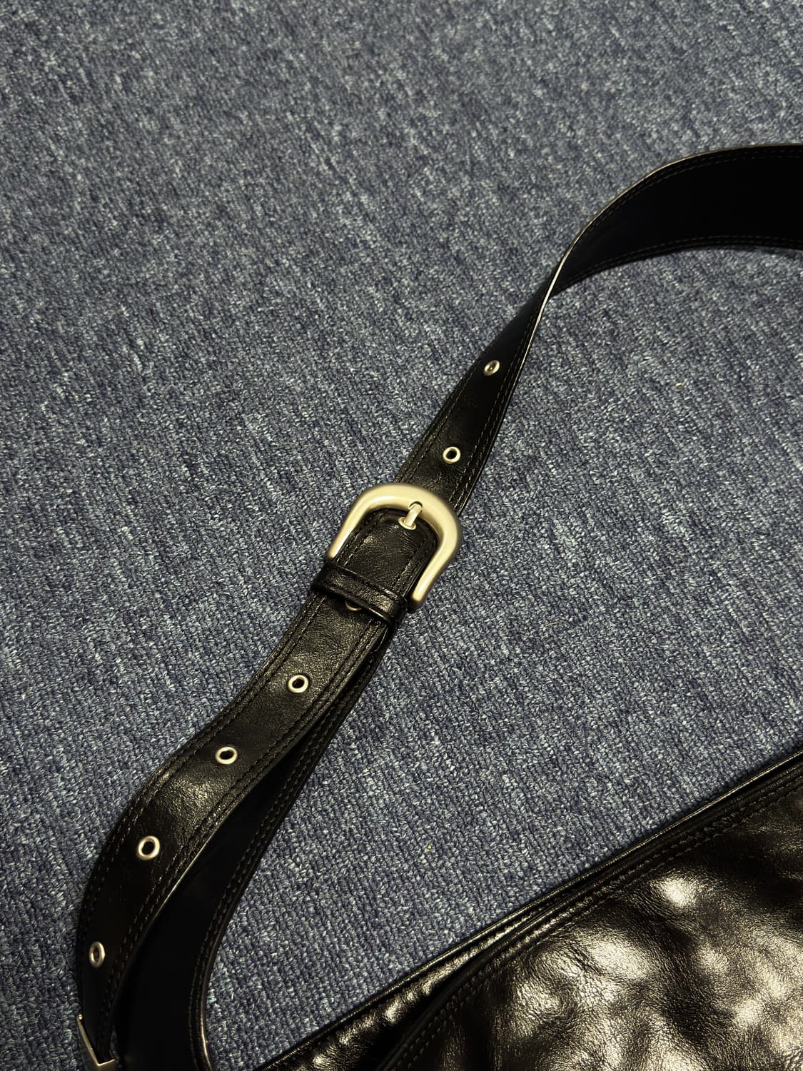 하아카이브 함준수 Hh 벨티드 백 2way 블랙 상품이미지2