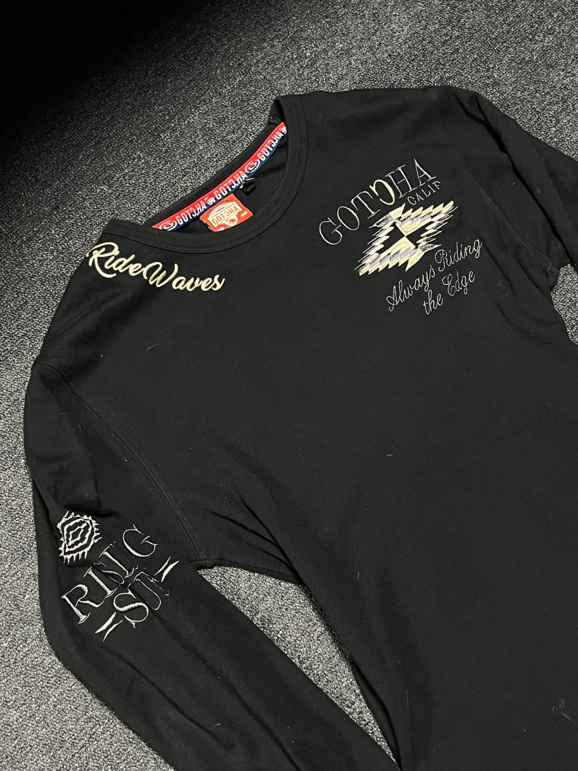 Y2K punk "Rising Sun" long-sleeve 상품이미지4