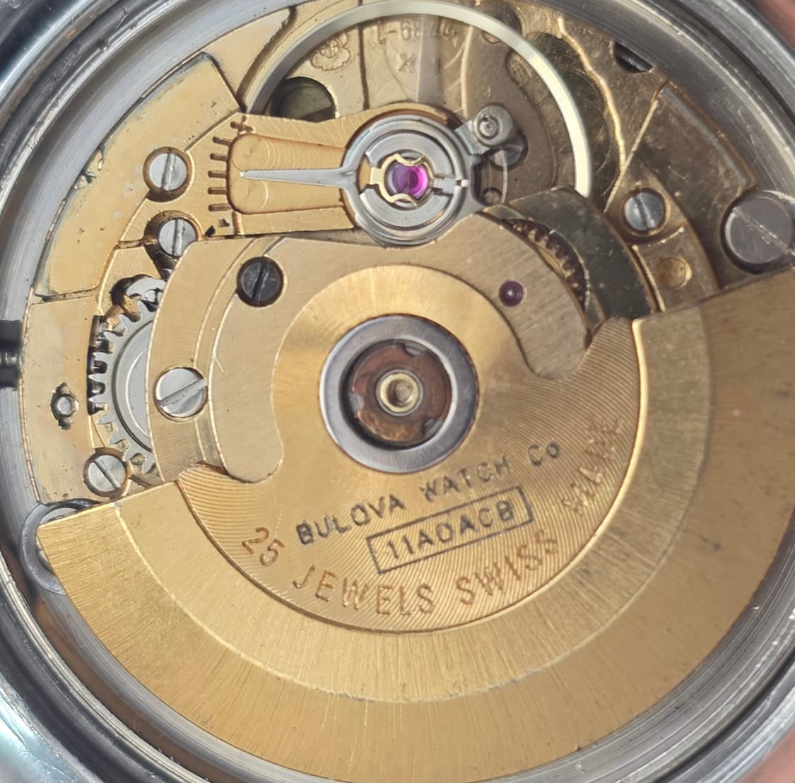 브로바(Bulova) 빈티지 옥타 데이데이트 오토메틱 시계  상품이미지6