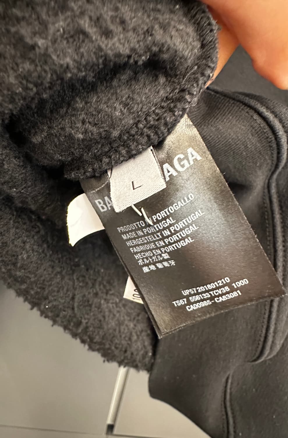 발렌시아가 wfp 후드 상품이미지3