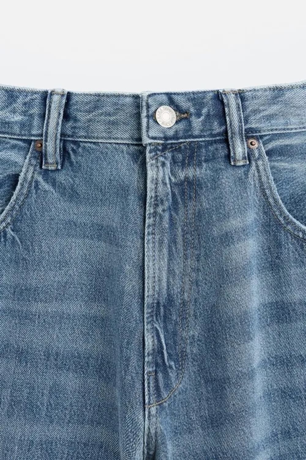 자라 루즈핏 와이드 데님팬츠 상품이미지3