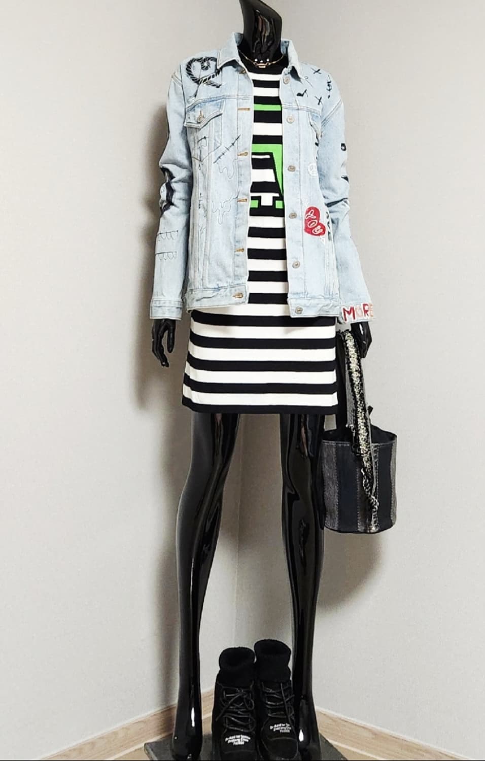 레터링 청자켓  상품이미지2