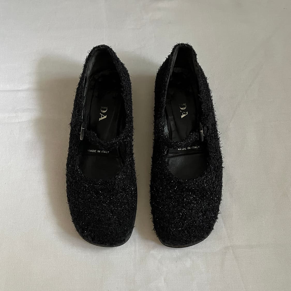 90s hairy tweed mary janes 상품이미지4