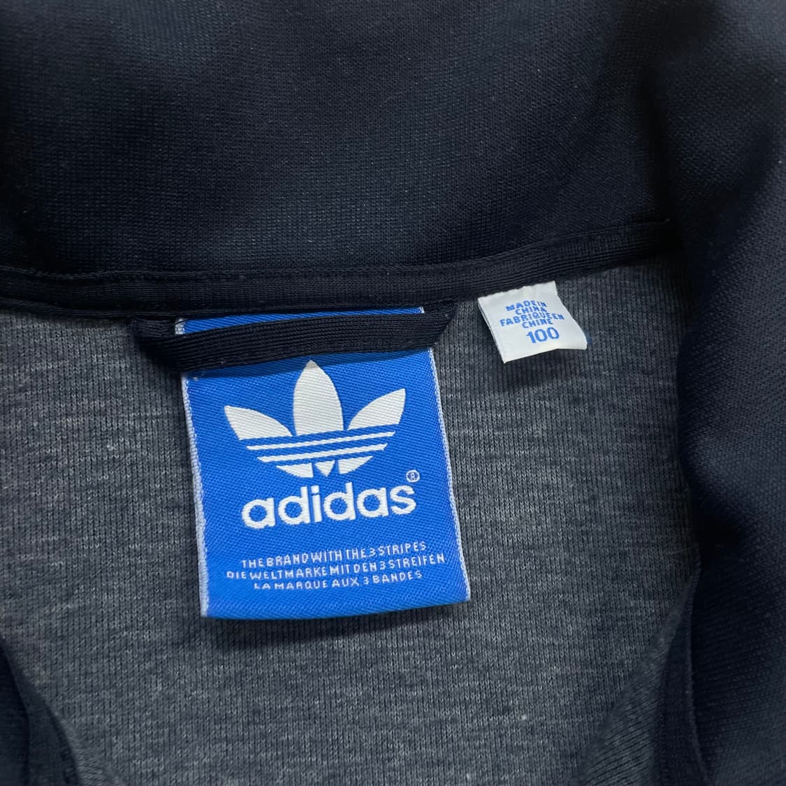 아디다스 유로파 트랙탑 져지 네이비 레드 상품이미지3