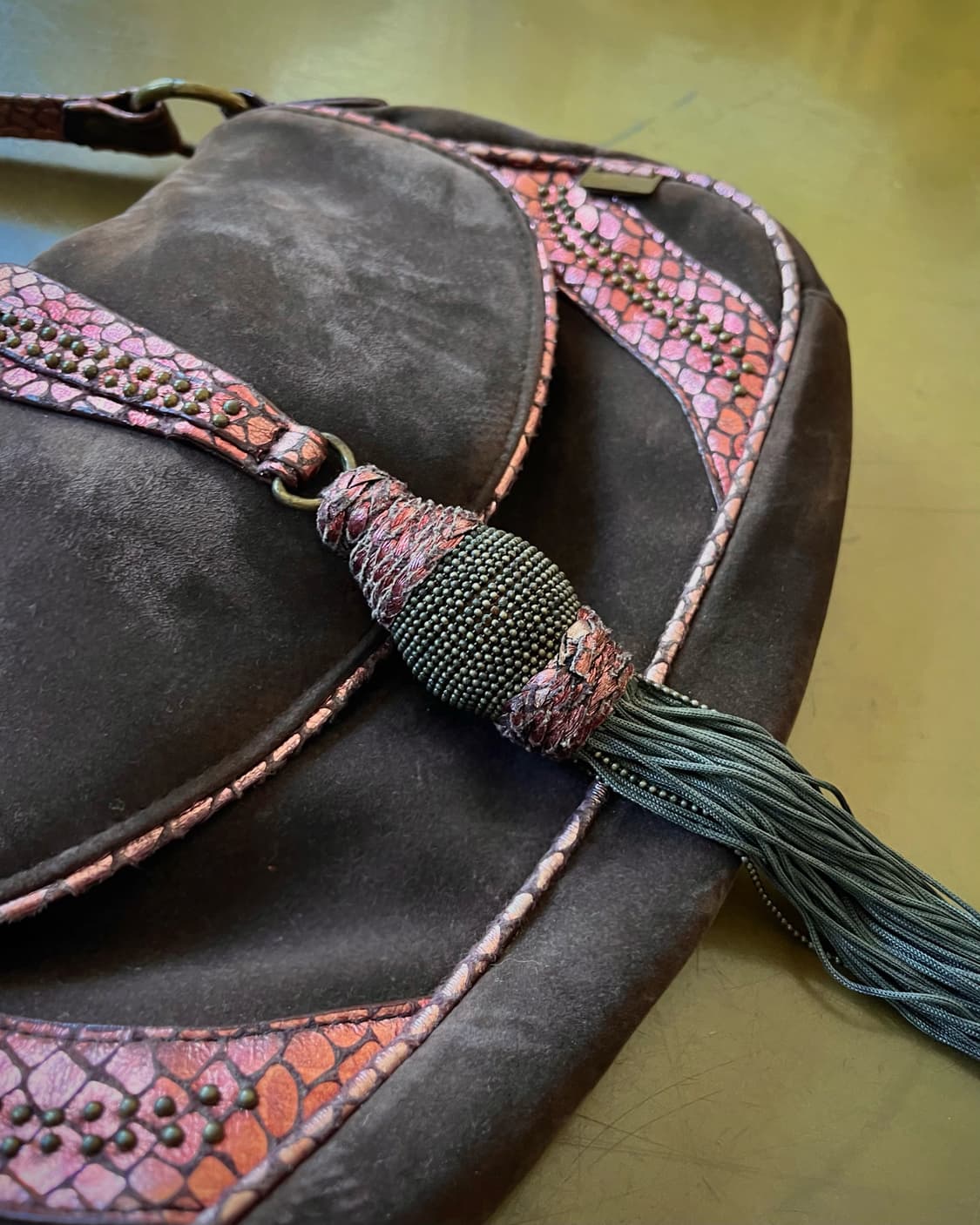 ~1990s Vintage Ethnic Mood Shoulder Bag 상품이미지4