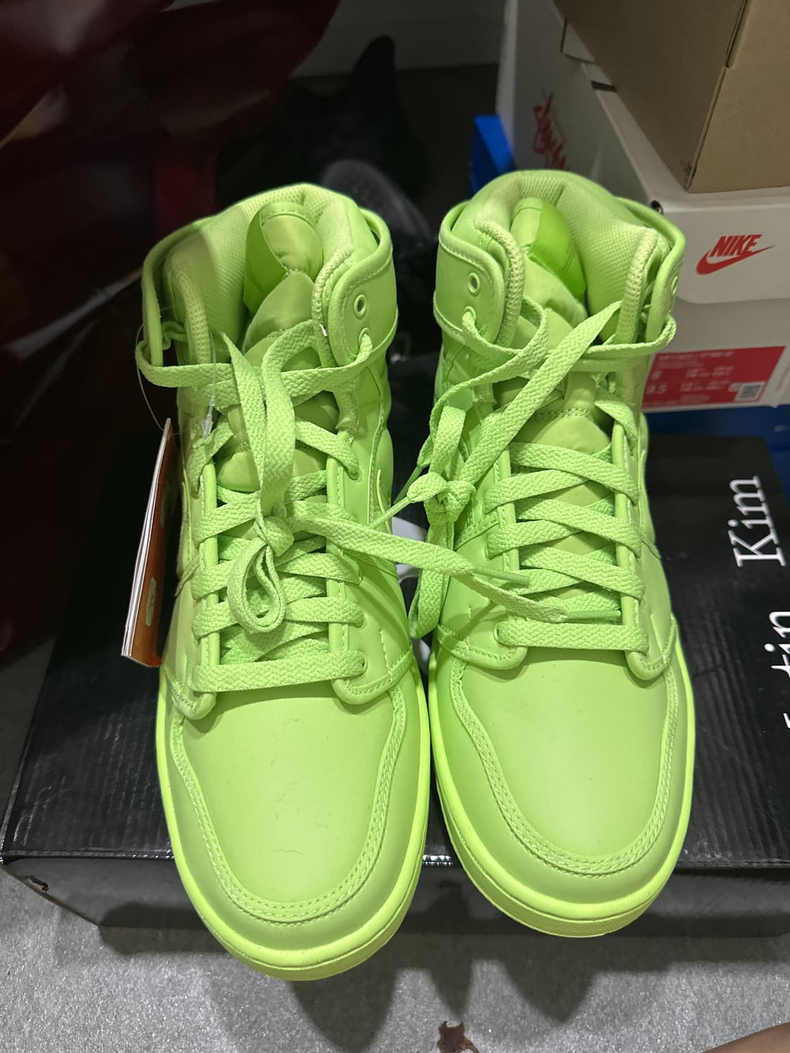 (W) Jordan 1 x Billie Eilish KO SP Lime  상품이미지1