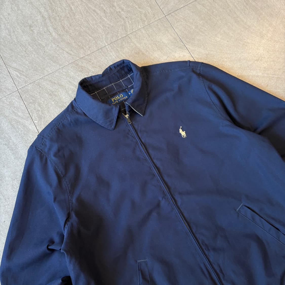 폴로 최신라벨 네이비 바이 스윙 자켓 상품이미지2