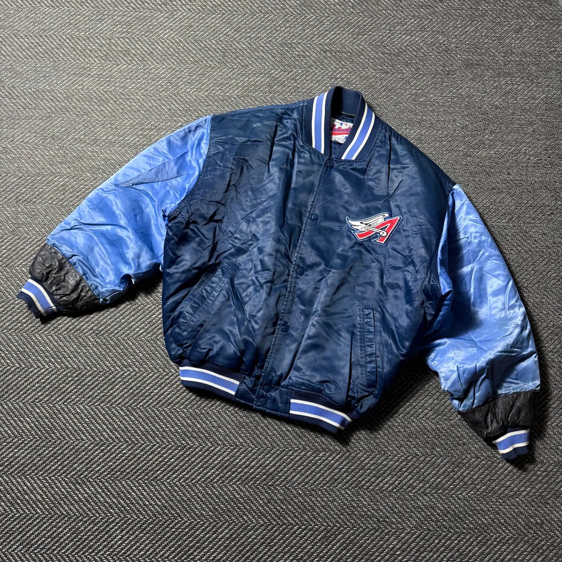 90s 스타터 MLB 에인절스 베이스볼 바시티 자켓 상품이미지3