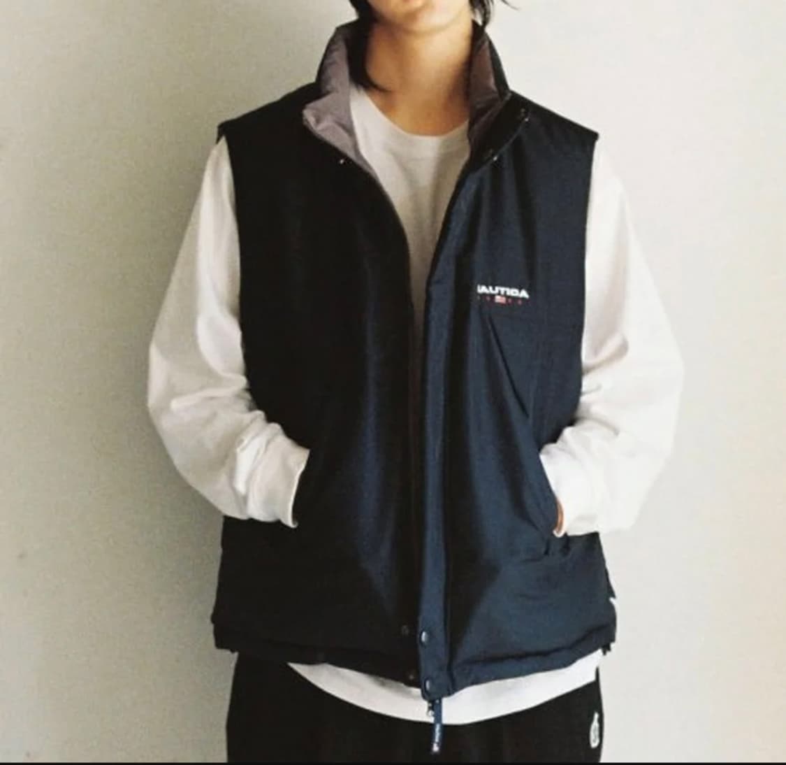 [노티카] 83플래그 요트 리버시블 다운베스트 L 상품이미지7