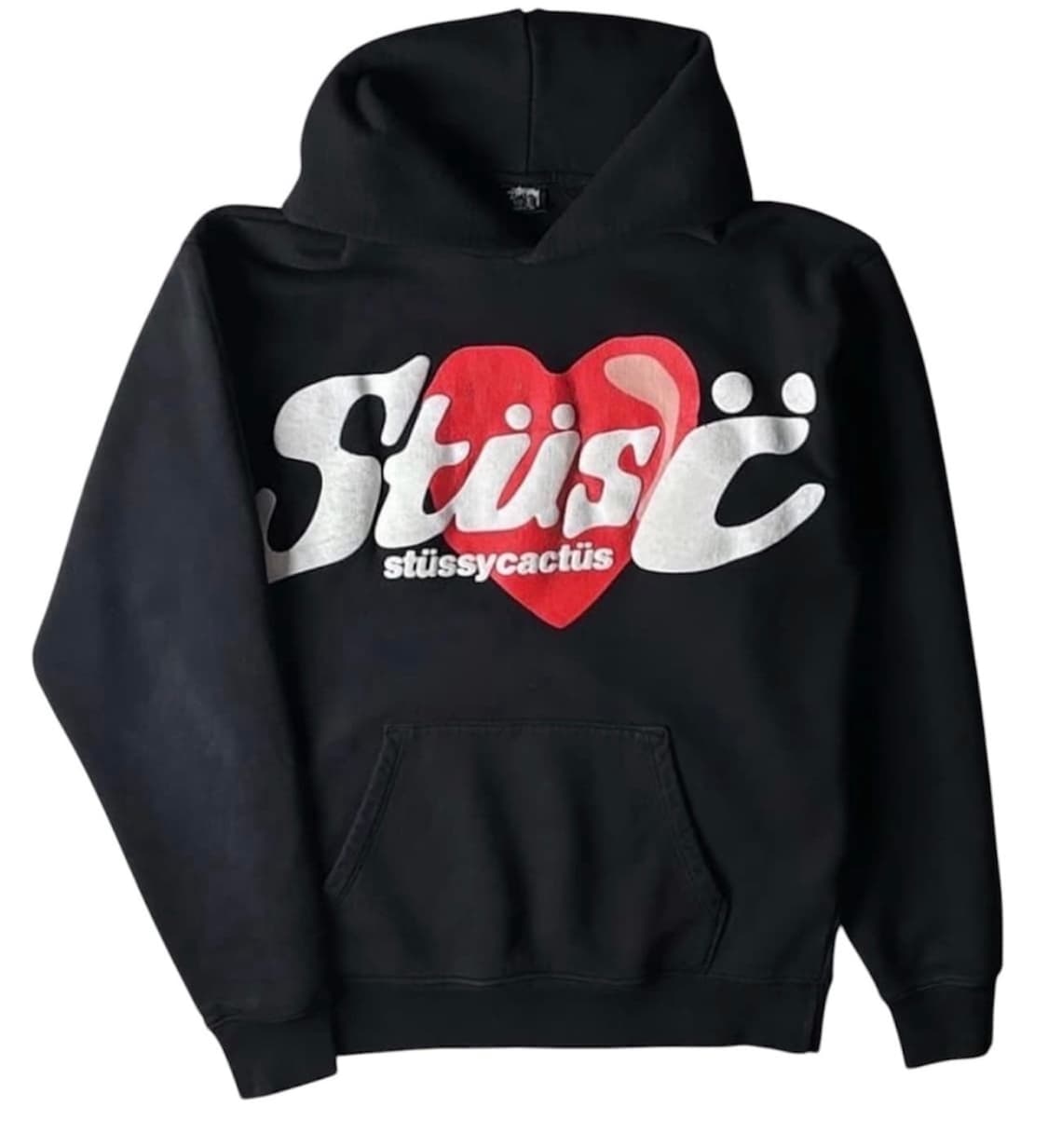(희귀) 스투시 x CPFM 하트 후드티 블랙 S 상품이미지1