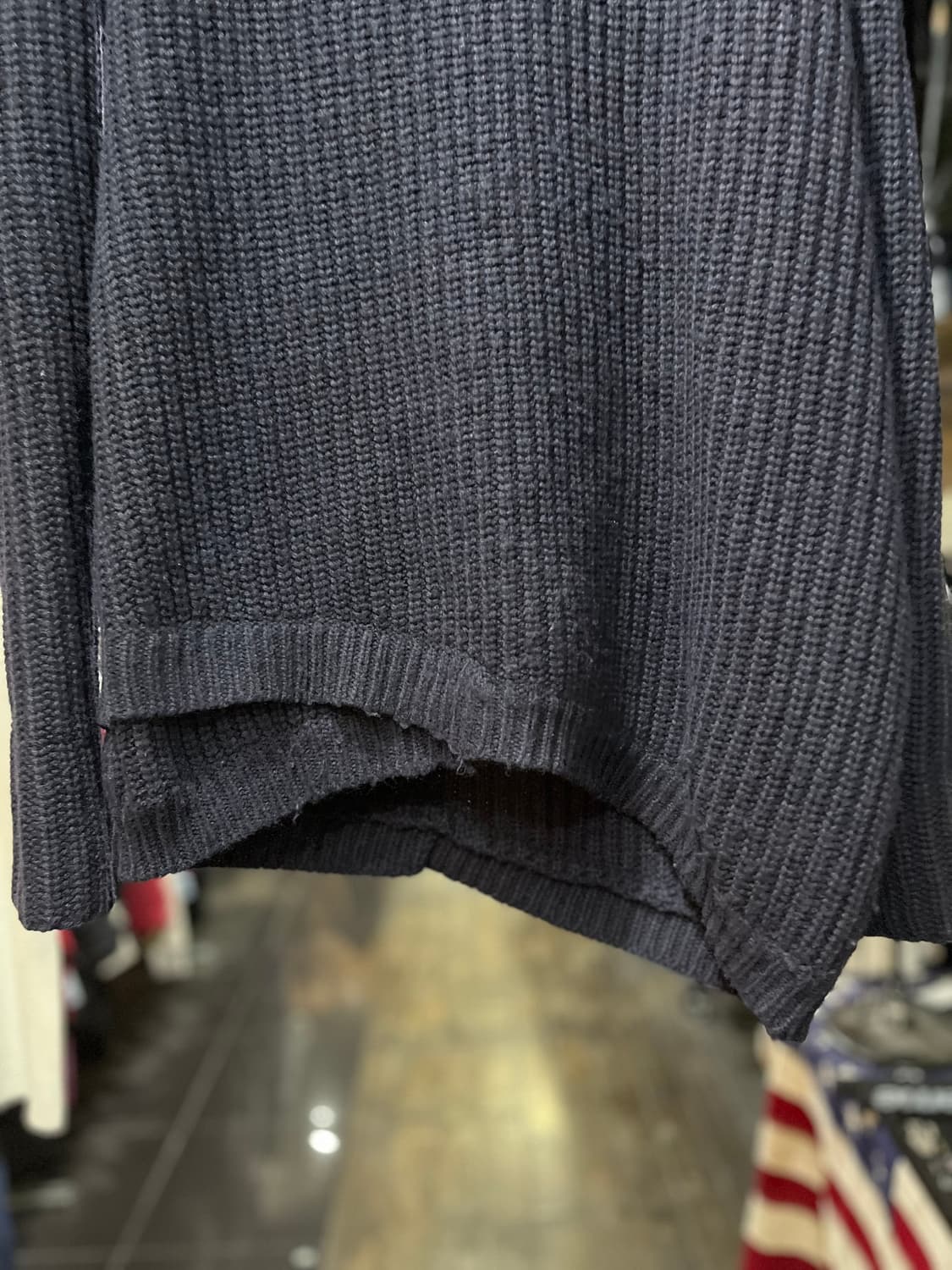 JEANASIS ASYMMETRIC ZIP KNIT 상품이미지6