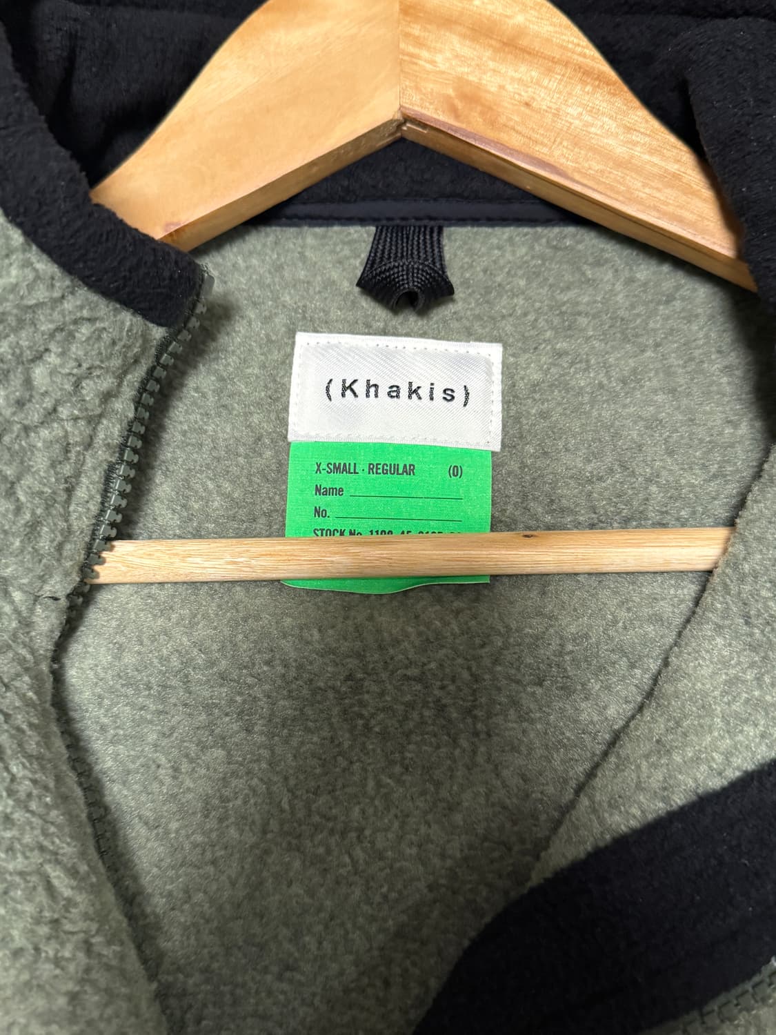 Khakis 카키스 쉐르파 플리스 풀오버 하프집업 반집업 xs 상품이미지4