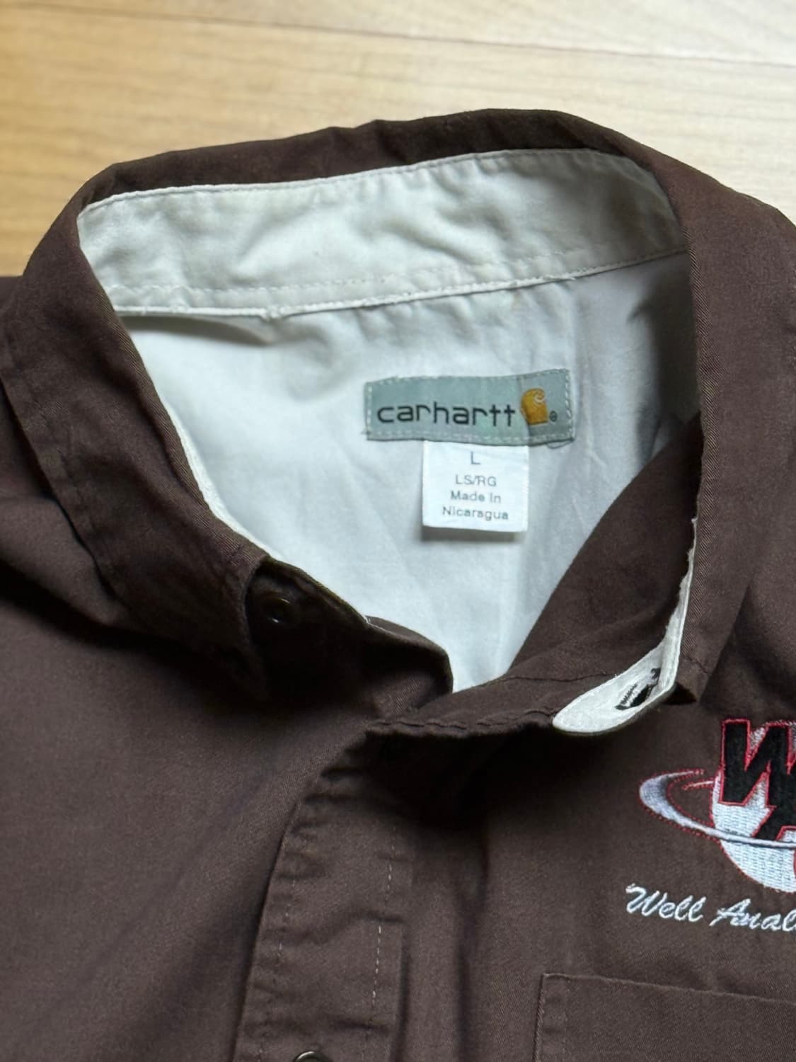 칼하트 크롭 셔츠 상품이미지3