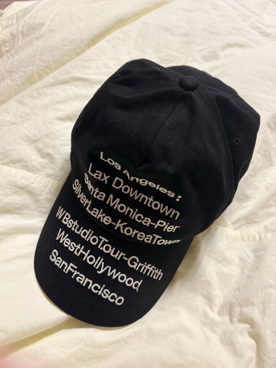 밀로 아카이브 시티 볼캡 블랙  상품이미지1