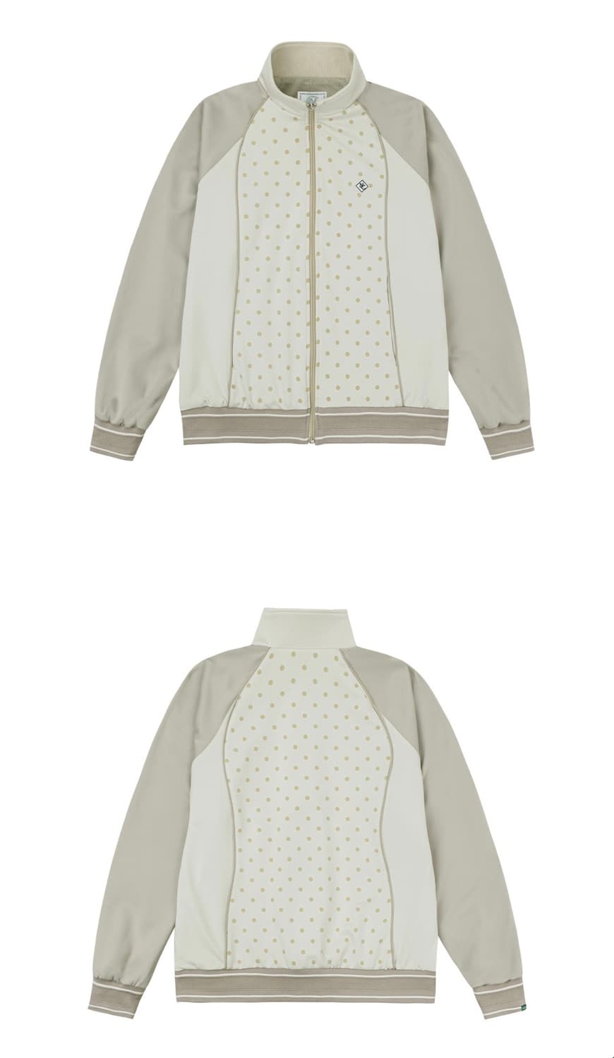 노컨텐츠 Dot jersey jacket_ Cream beige 상품이미지5