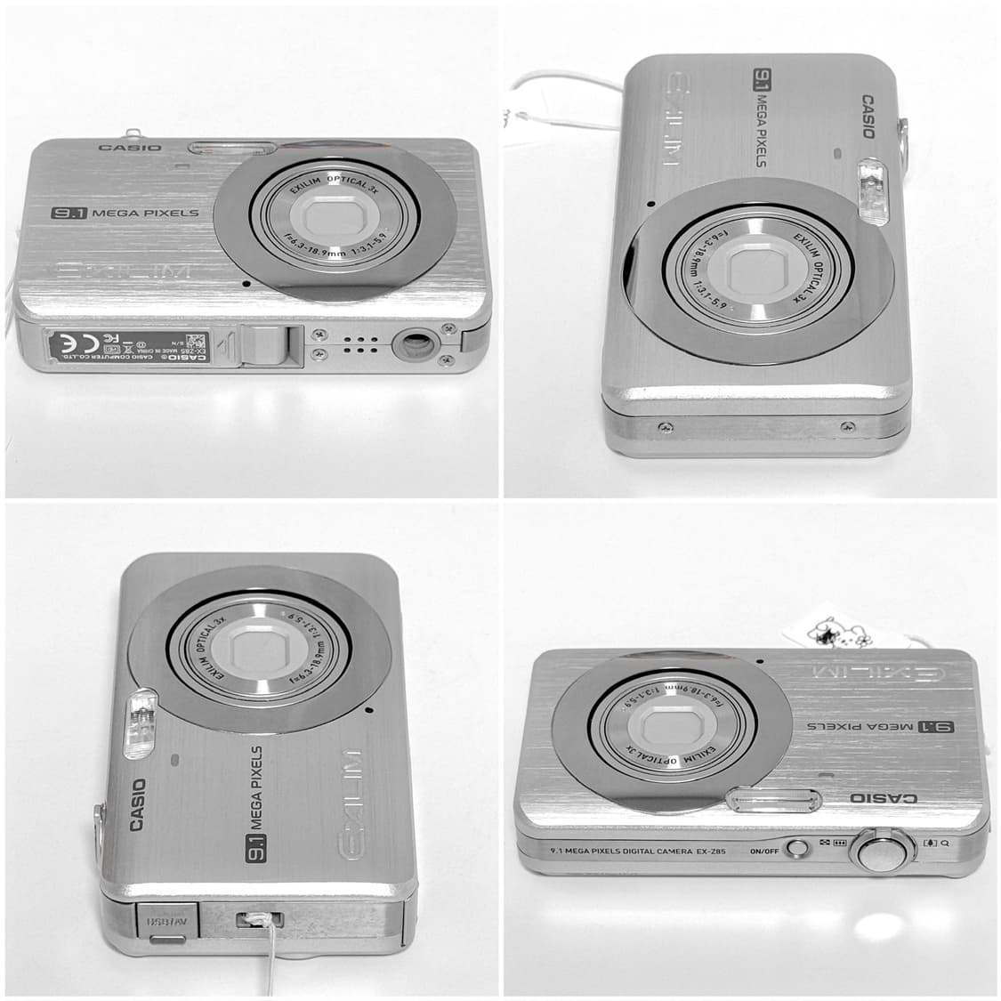 카시오 엑슬림 Z85 실버 빈티지디카 상품이미지3