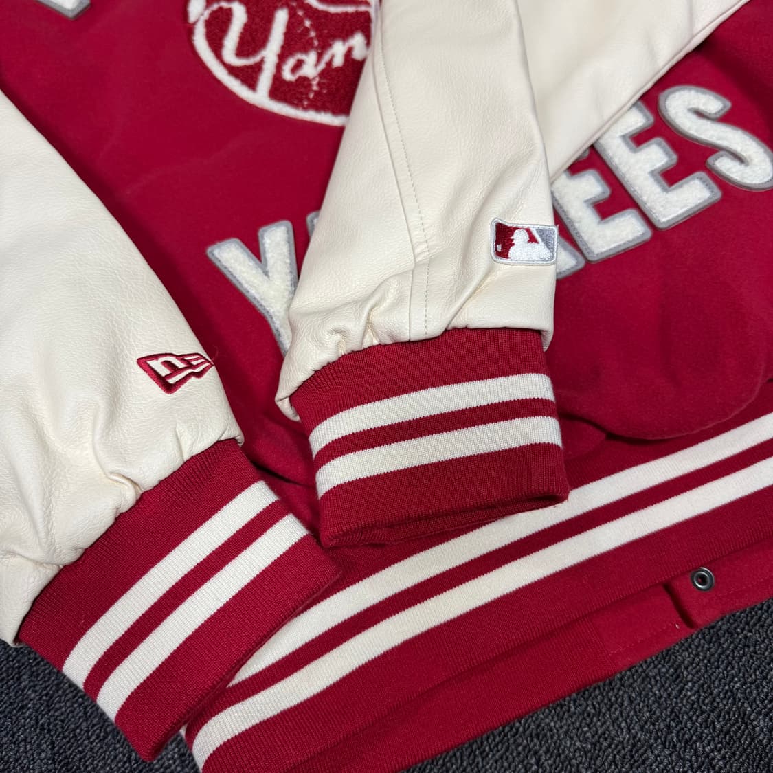 뉴에라 바시티 MLB 뉴욕 양키스 바시티 자켓 상품이미지7