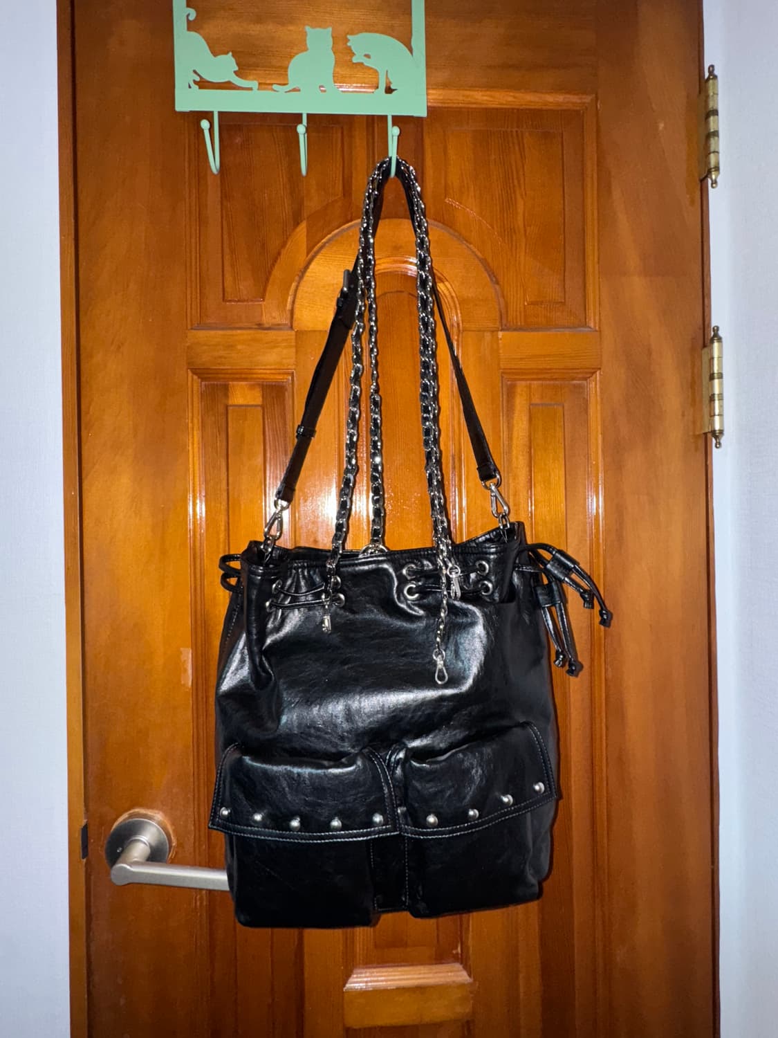 [다이닛] 5-WAY STUD POCKET MULTI BAG 상품이미지5