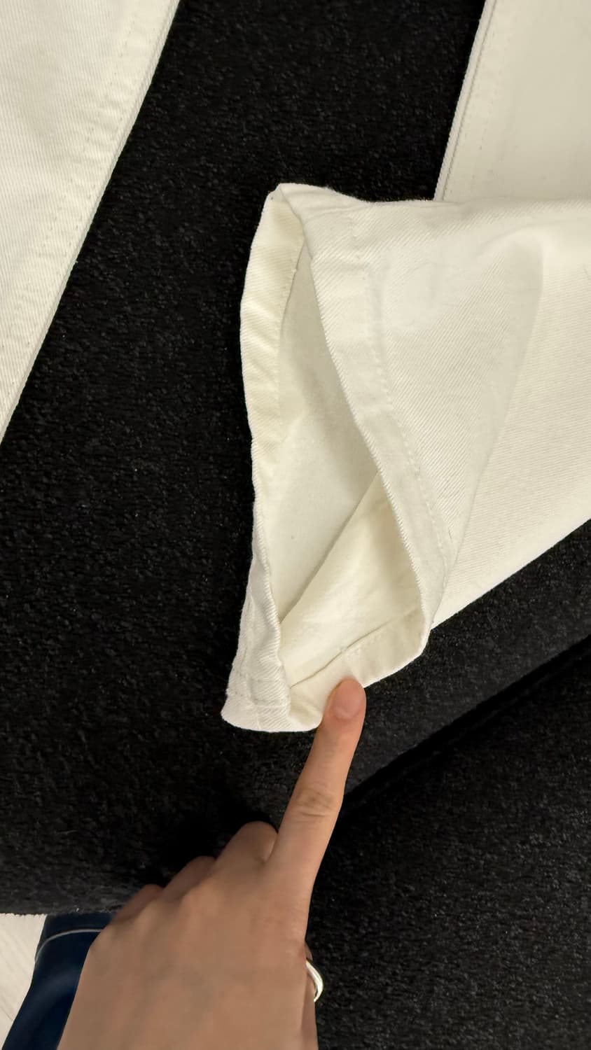 이시이 ishii white denim 상품이미지3