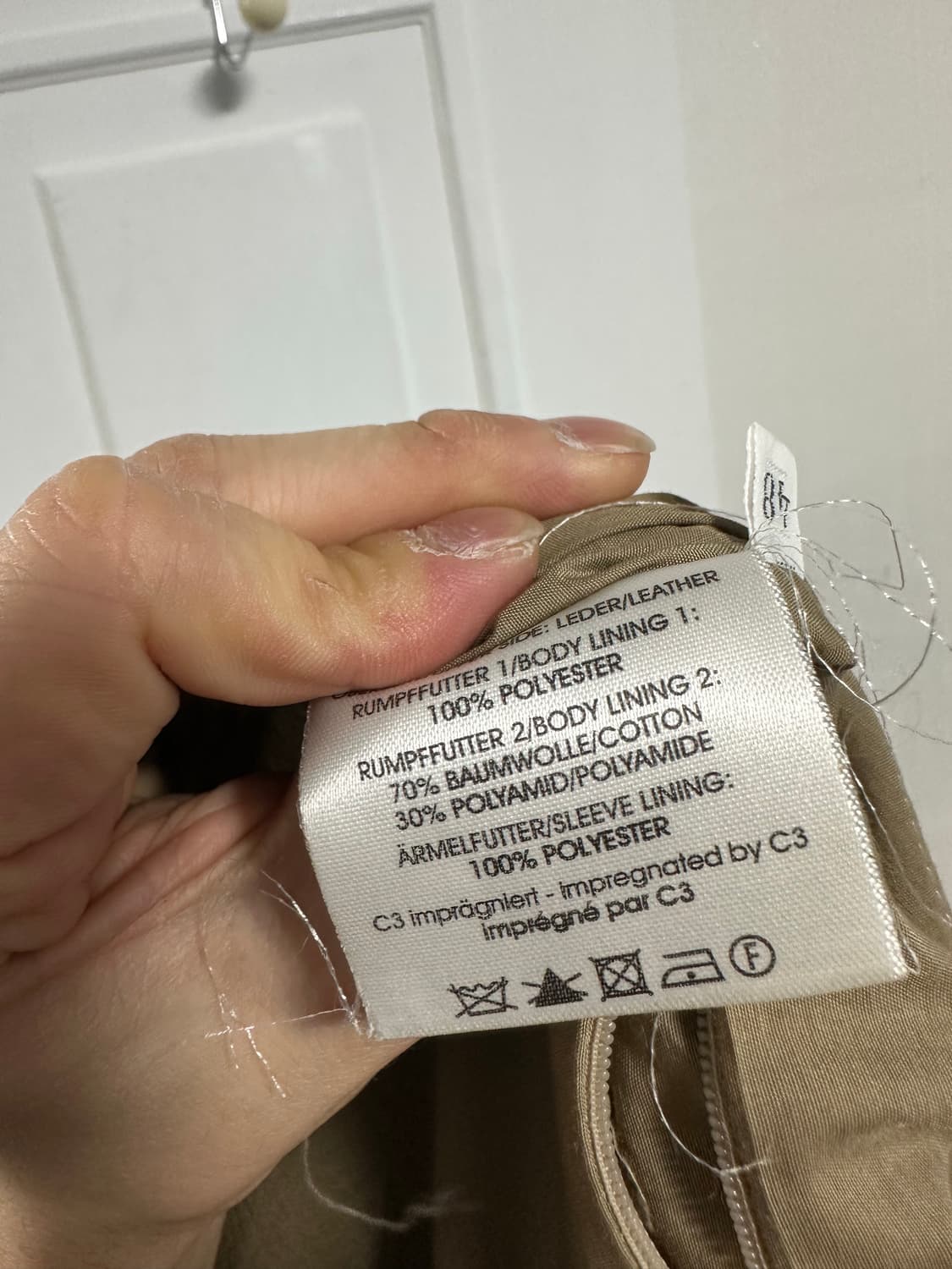 크라이스트 CHRIST 스웨이드 자켓 상품이미지5