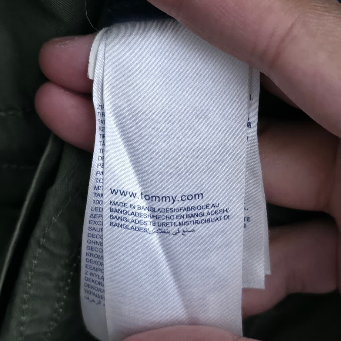 [M] 타미힐피거 카키 야상 자켓 상품이미지6