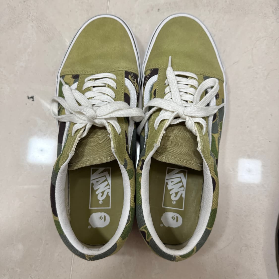반스 x 베이프 올드스쿨 36 DX ABC 카모(280) 상품이미지5