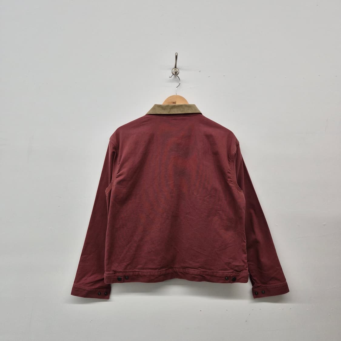 칼하트 버건디색 디트로이트 자켓 남녀공용 M 상품이미지6