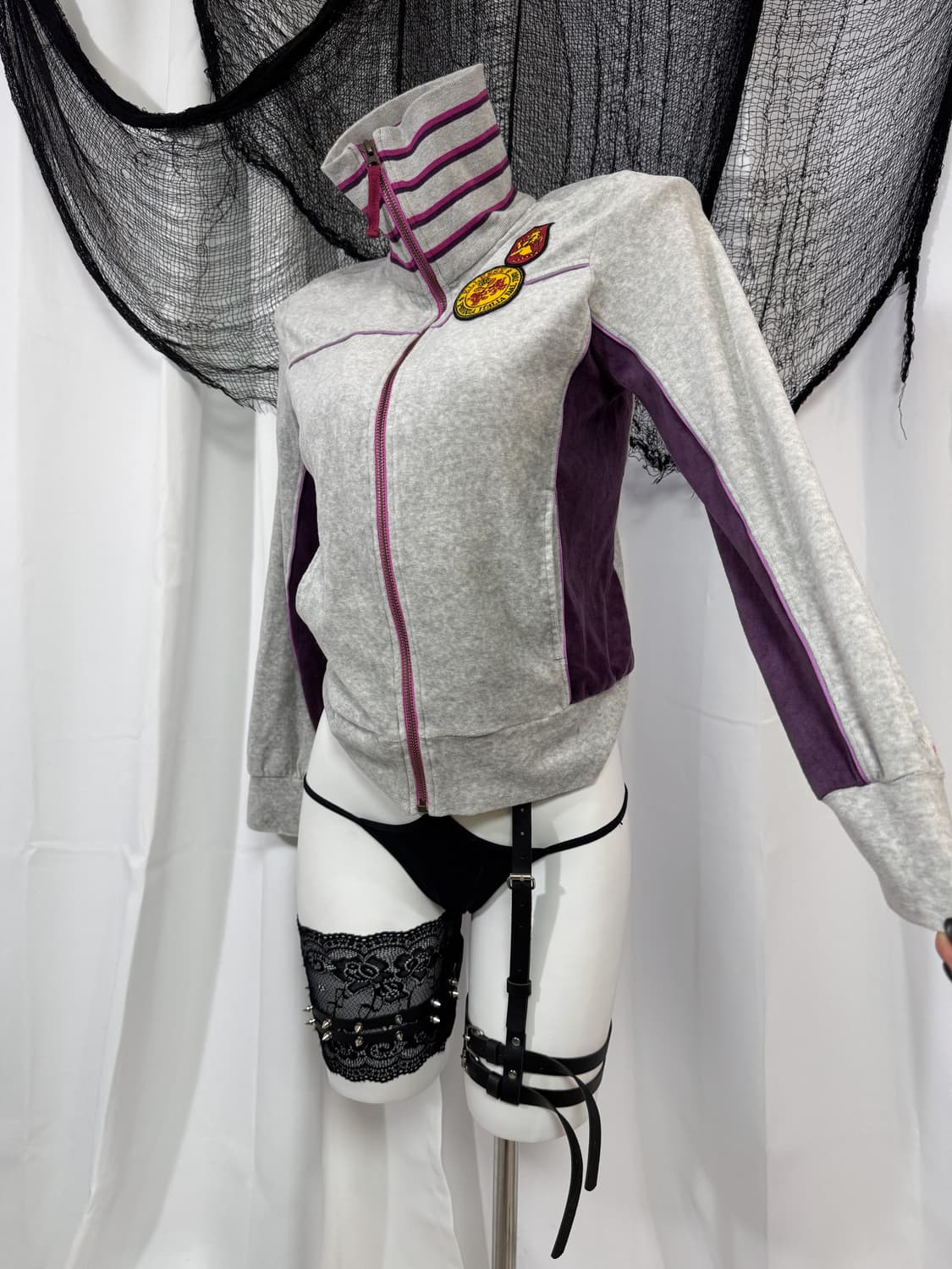 velvet zip up 상품이미지4