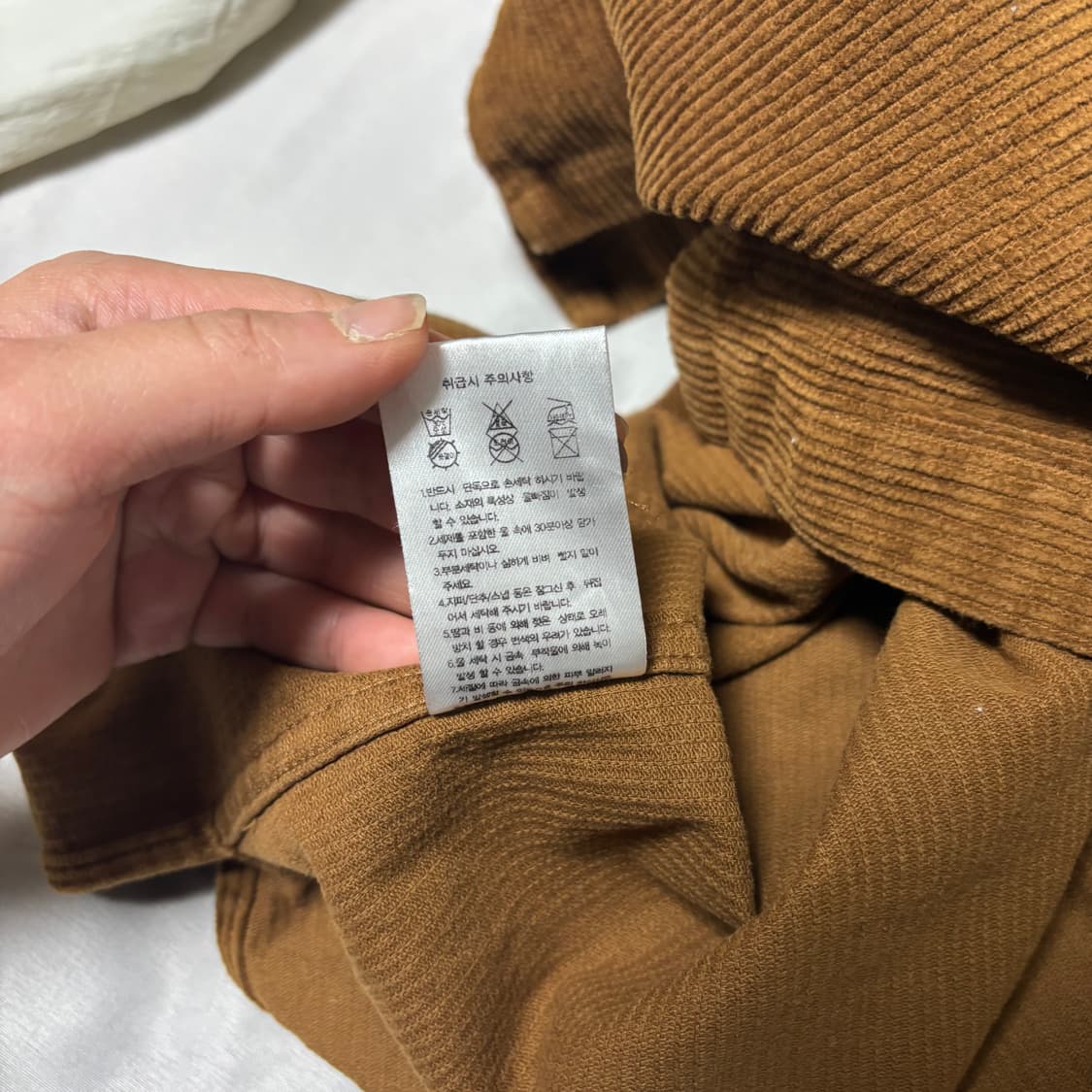 코듀로이 셔츠  상품이미지5