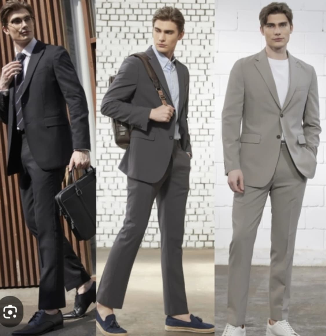 워모 이탈리안핏 정장수트 양복 한벌 상품이미지2