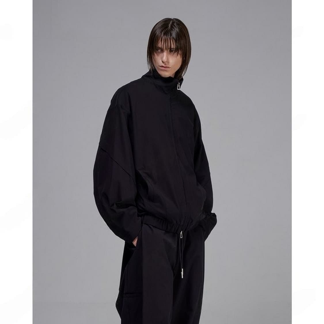 송지오옴므 다트 하이넥 카라 자켓 상품이미지1