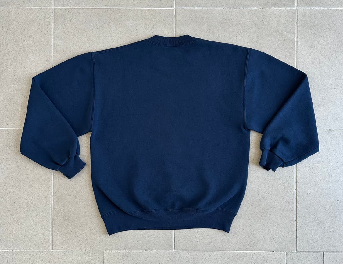90s 빈티지 러셀 스웻셔츠 네이비 M USA 상품이미지2