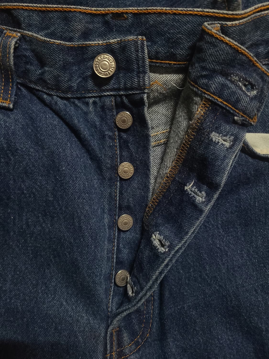 리바이스 90s USA 501데님 36 32 상품이미지5