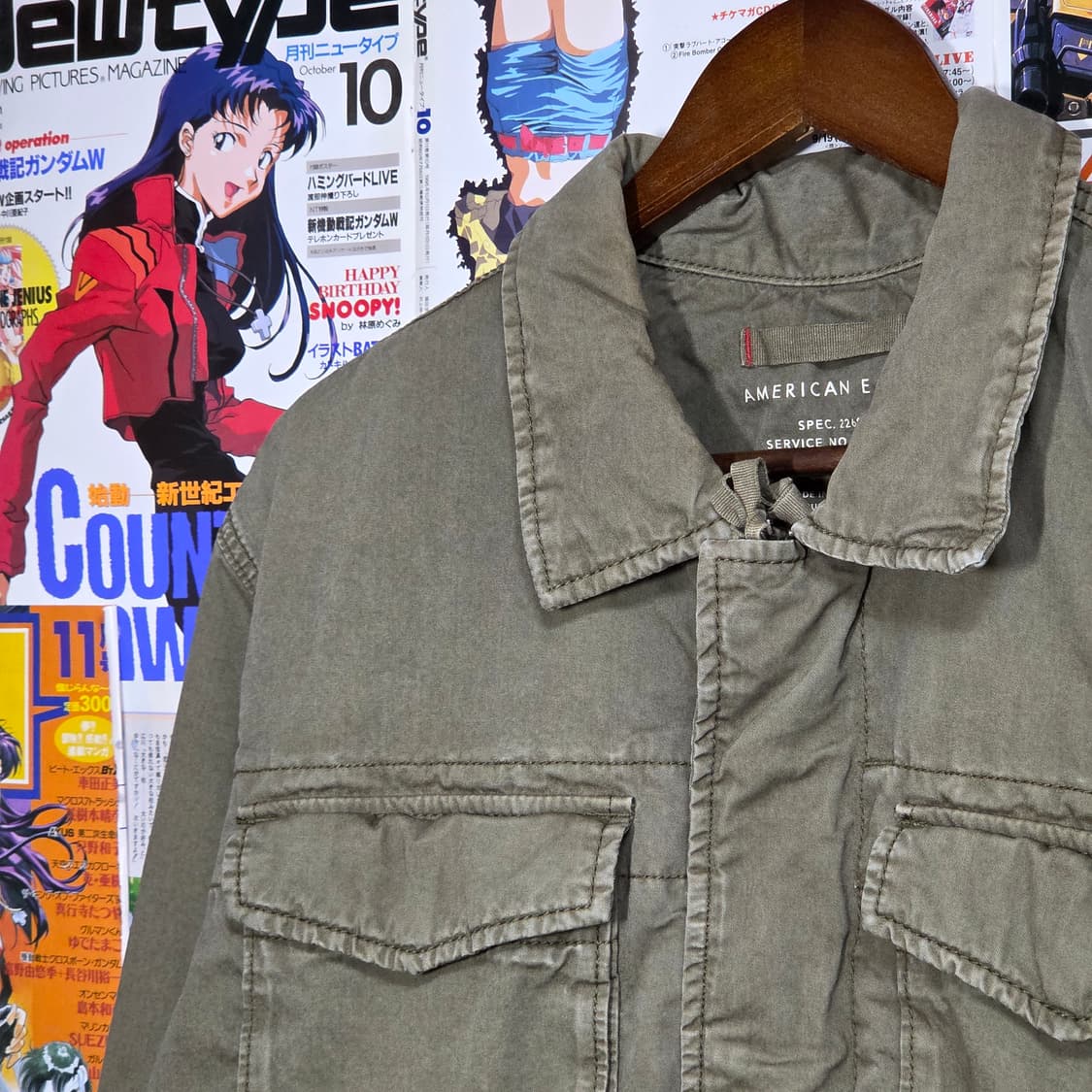 아메리칸 이글 밀리터리 코튼 필드자켓 상품이미지3