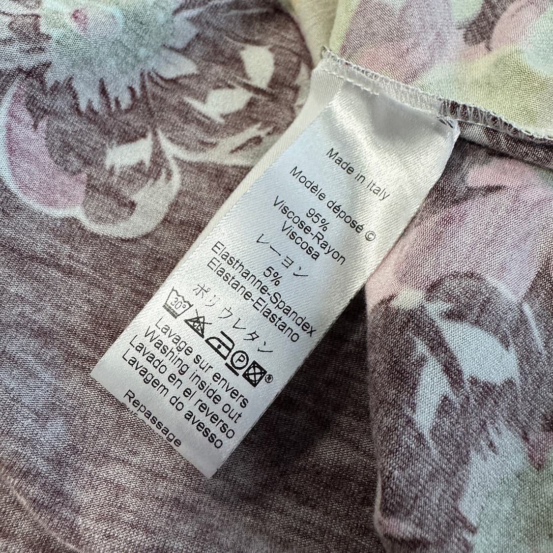 겐조 KENZO 플로럴 프린팅 스커트 [새상품] 상품이미지5