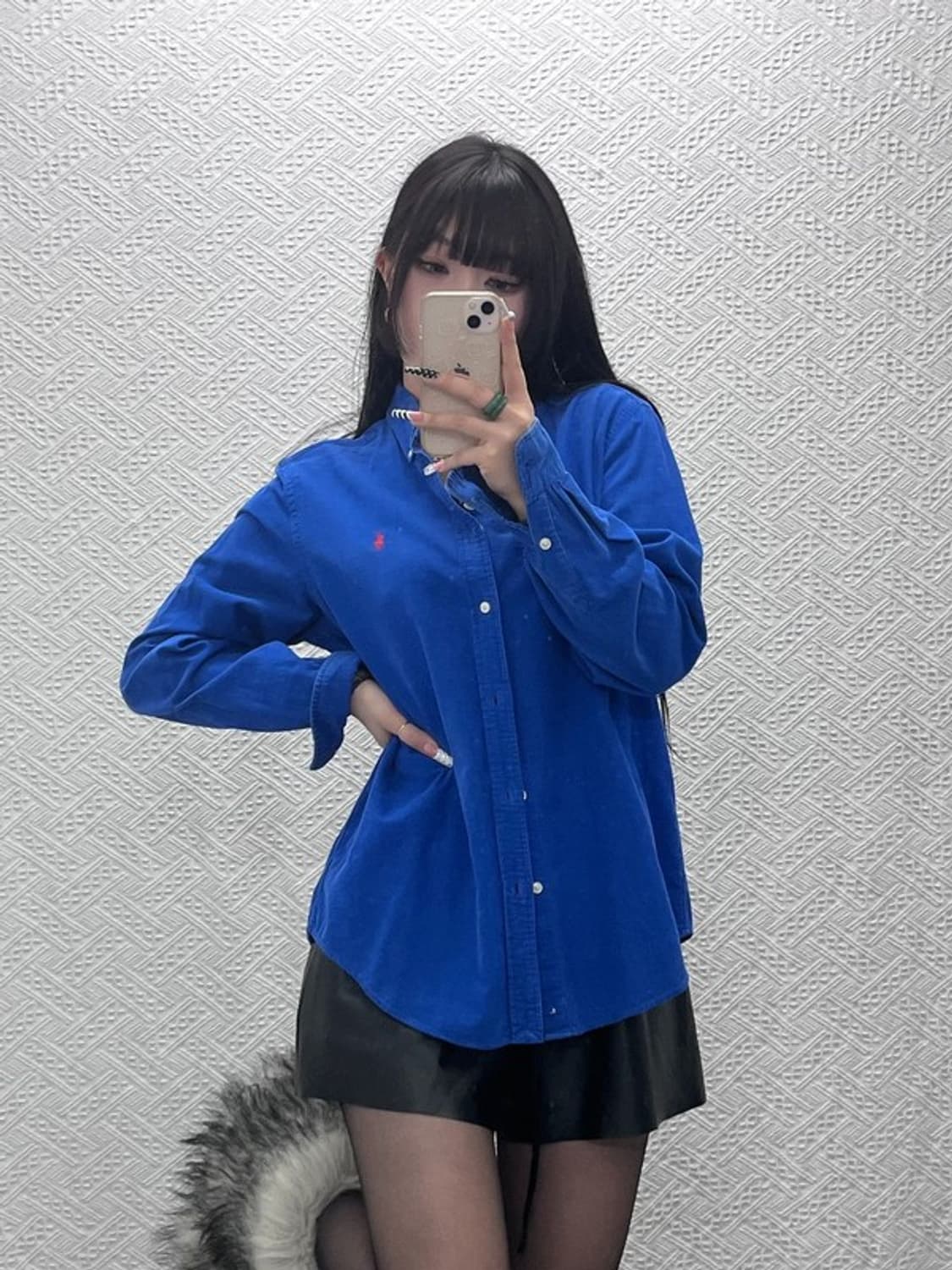 폴로 랄프로렌 올드스쿨 레트로 90's 코듀로이 셔츠 XL C10151 상품이미지1