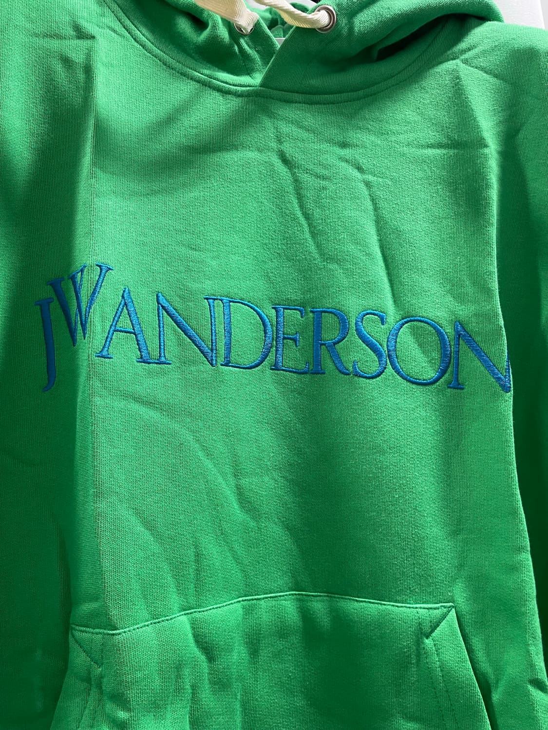 JW앤더슨/ 로고 자수 후드티셔츠/ XL 상품이미지6