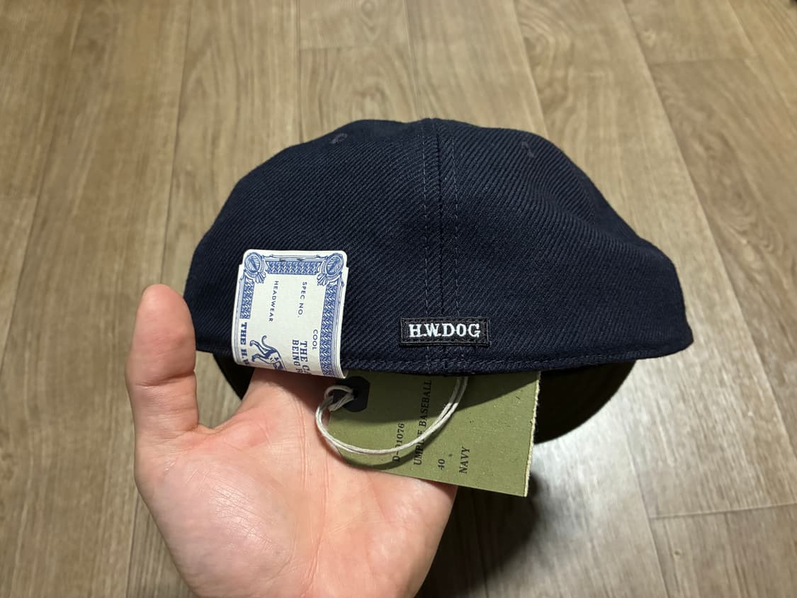 40) THE H.W. DOG & CO 도그앤코 베이스볼 캡 네이비 상품이미지2