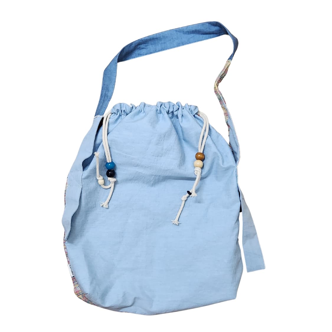 업사이클링 패치워크 스트링 크로스백 휘뚜루마뚜루 가방 상품이미지2