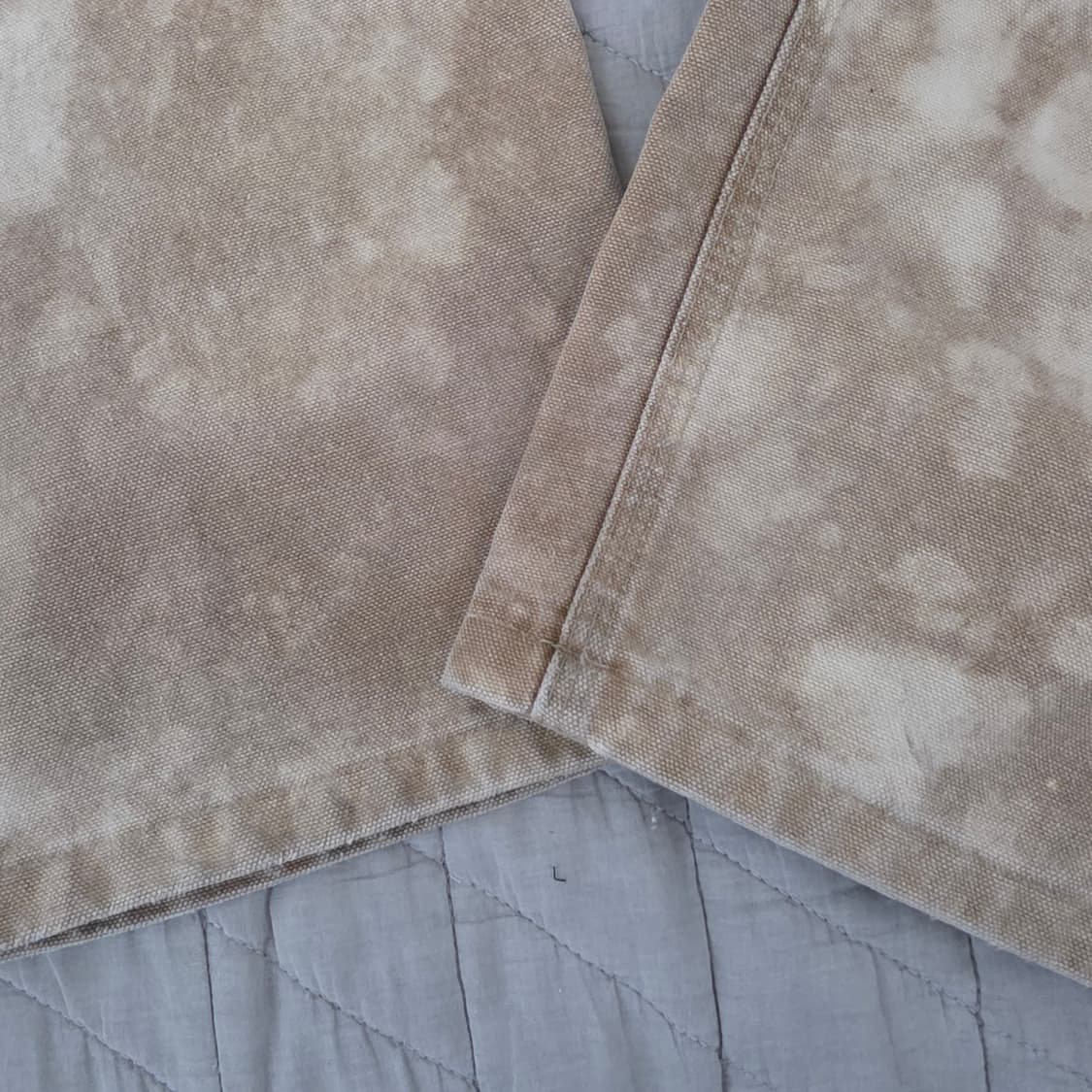 [38X34] 칼하트 더블니 B136 BRN 워크팬츠 블리칭 T-6 상품이미지3