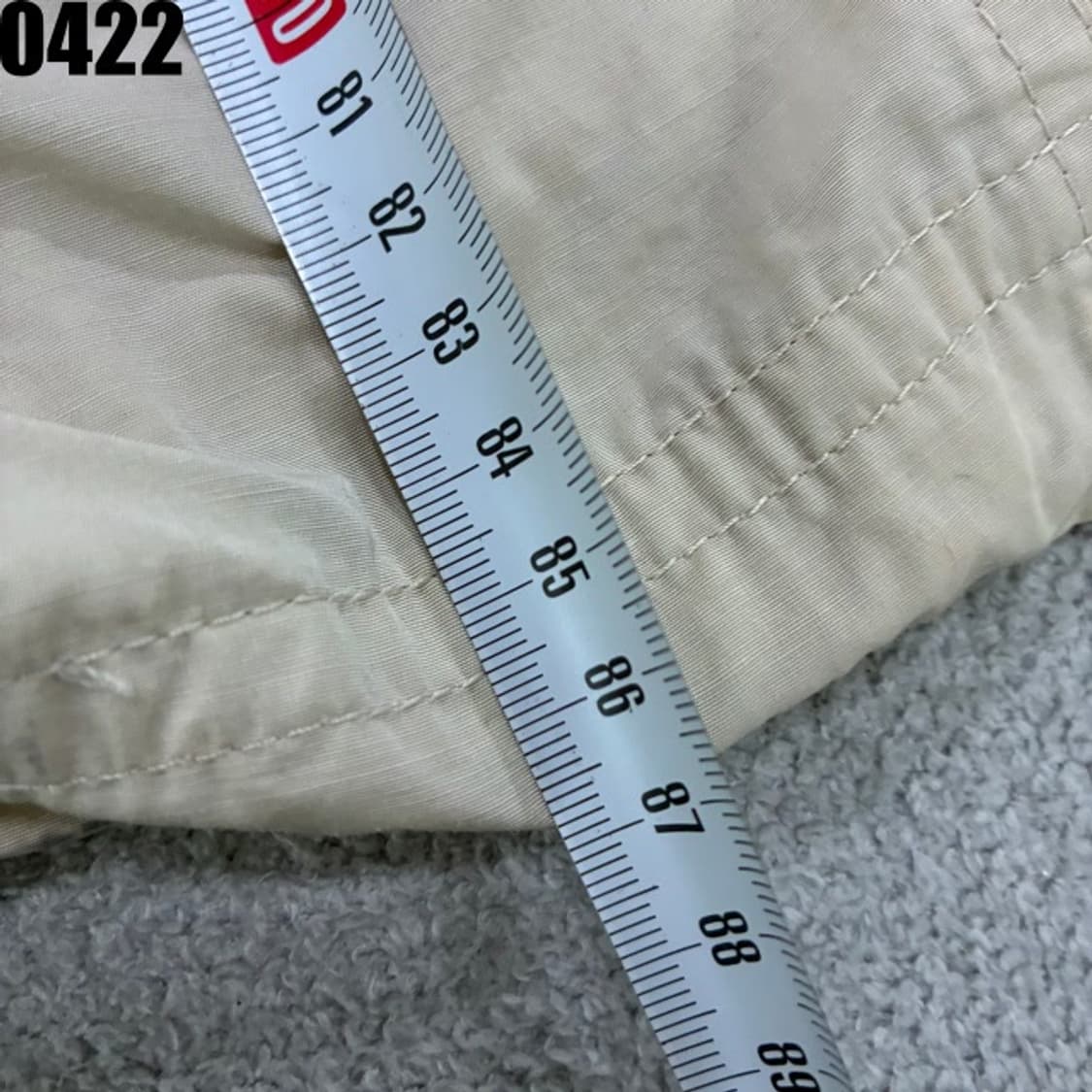 버버리 블루라벨 베이지 트렌치 코트 36 상품이미지7