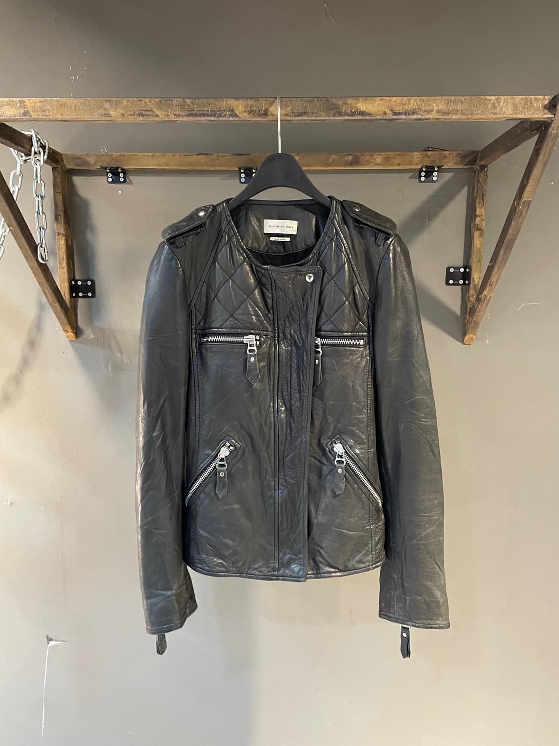 이자벨마랑 램스킨 자켓 상품이미지1