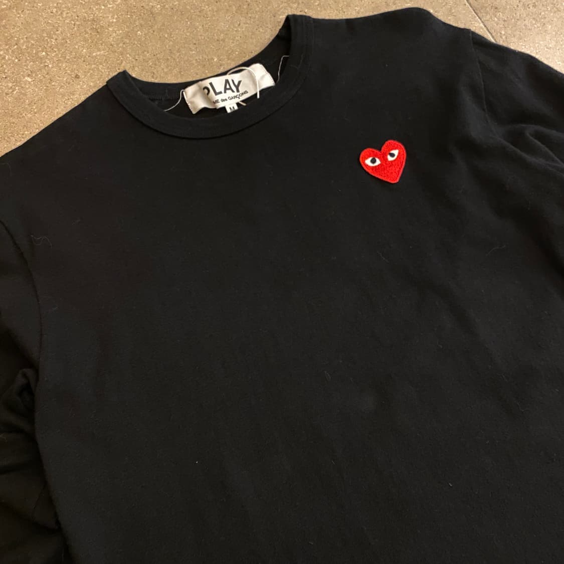 꼼데가르송 플레이 롱 슬리브 상품이미지3